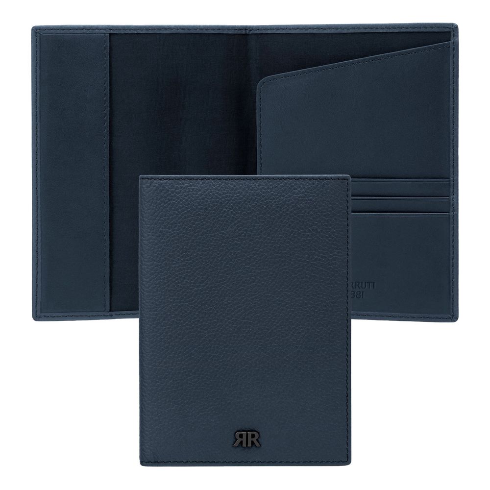 Passport holder Jefferson Dusk Blue
