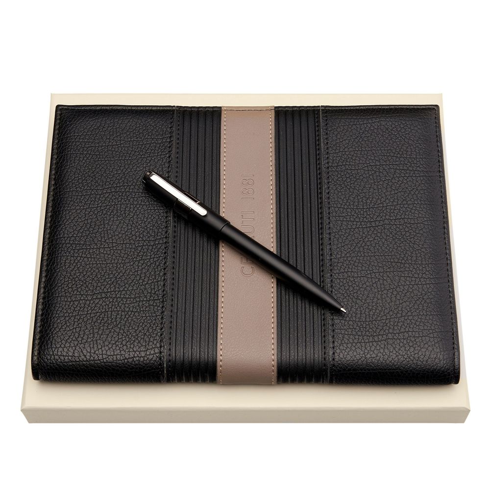 Set CERRUTI 1881 (ballpoint pen & folder A5)