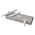 Set Jefferson Chrome (ballpoint pen & fountain pen)