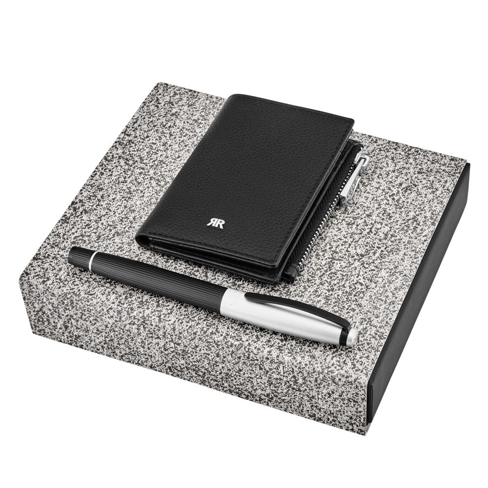 Set CERRUTI 1881 (rollerball pen & card holder)