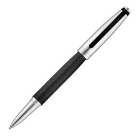 Rollerball pen Benson Black & Chrome