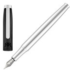 Fountain pen Rivington Black & Chrome
