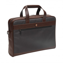 Document bag Bond Grey Brown