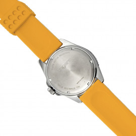 Часовник с дата Milo Yellow